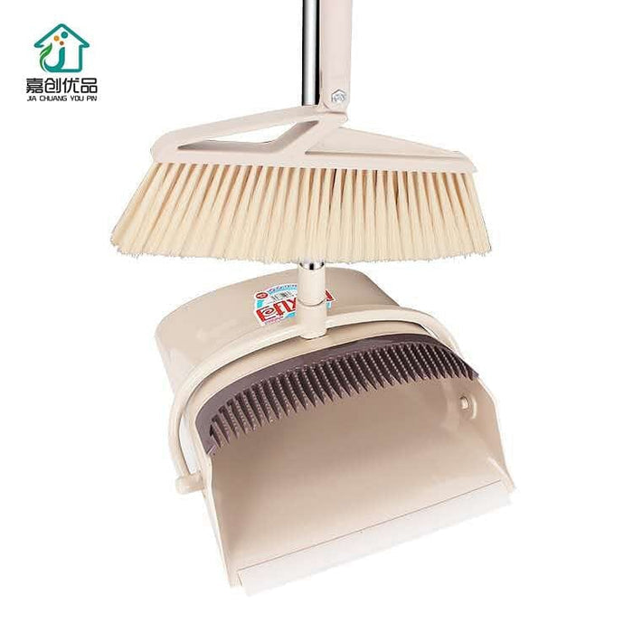 Windproof Broom and Dustpan Set