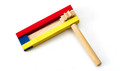 WOOD GRAGGER EXTRA LARGE COLORED 10"x10" - Creative Kids