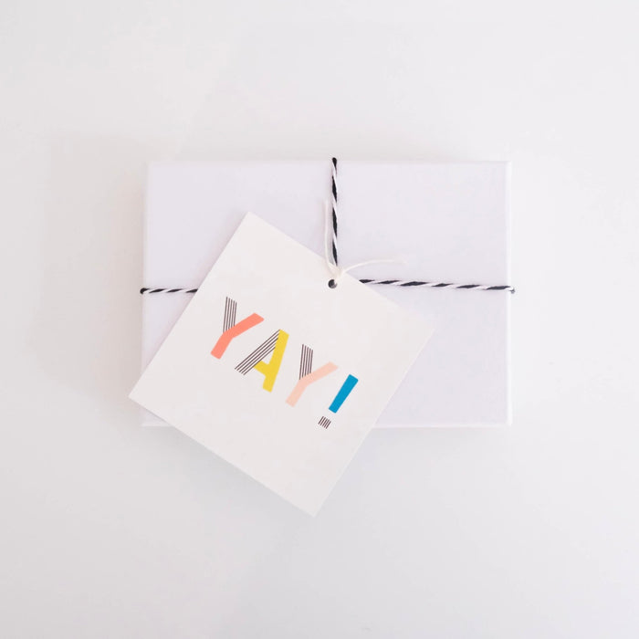YAY Gift Tags (Set of 8) - bubblegum market