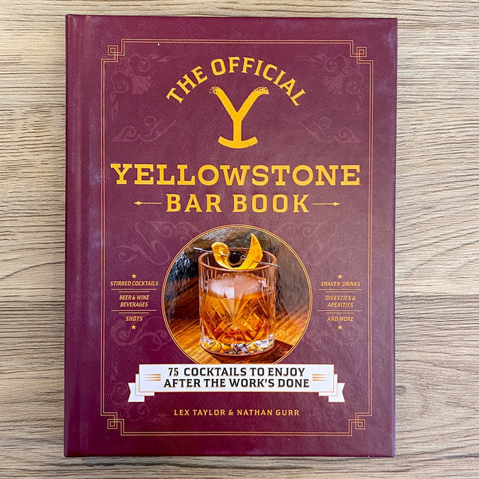 Yellow Stone Bar Book - Lyla's: Clothing & Gifts - Online and Rockwall Texas Boutique