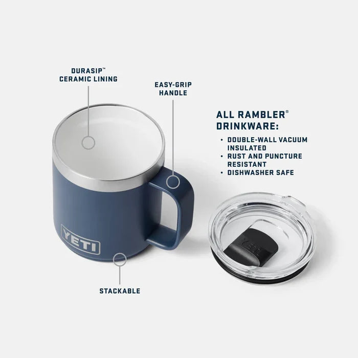 Yeti Ceramic Lined Mug 10oz/296mL