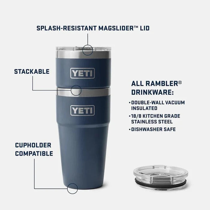 Yeti Rambler 20oz 591ml Stackable Cup - BBQ Land